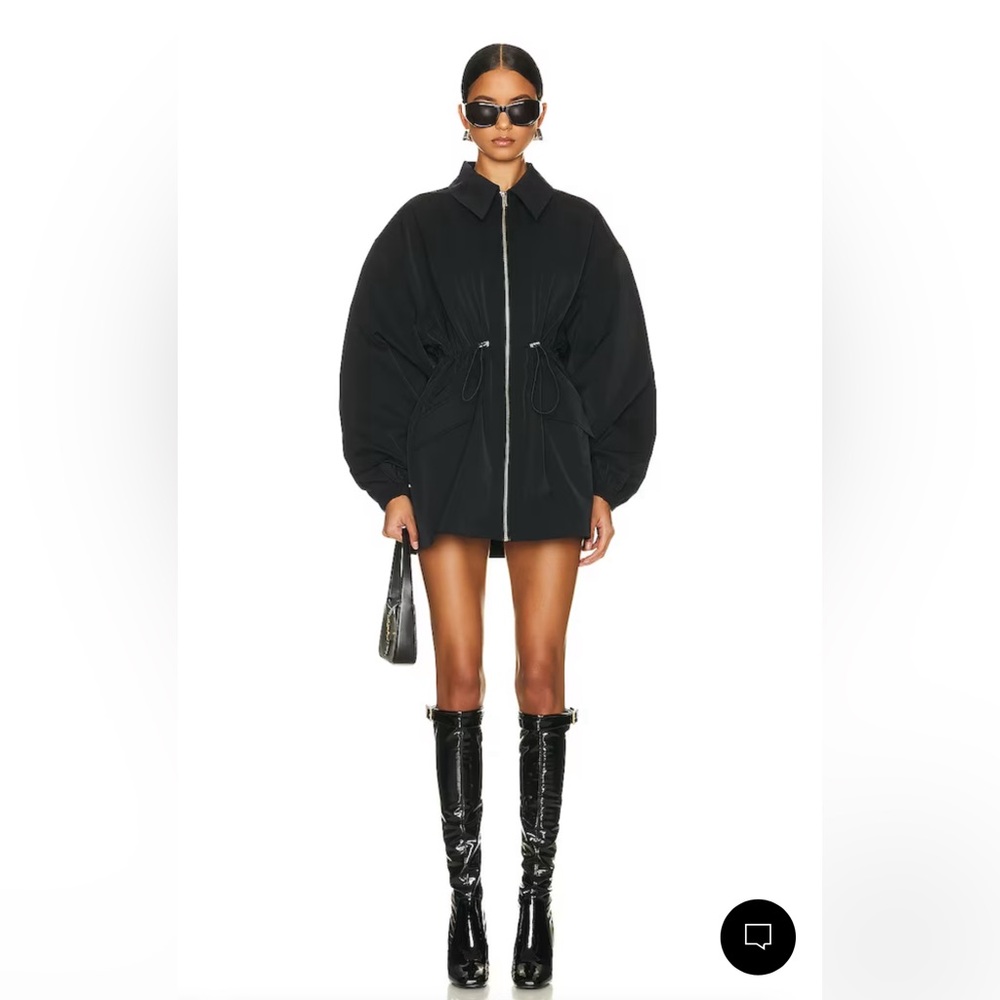 Helsa Nylon Tech Gabardine Zip Jacket